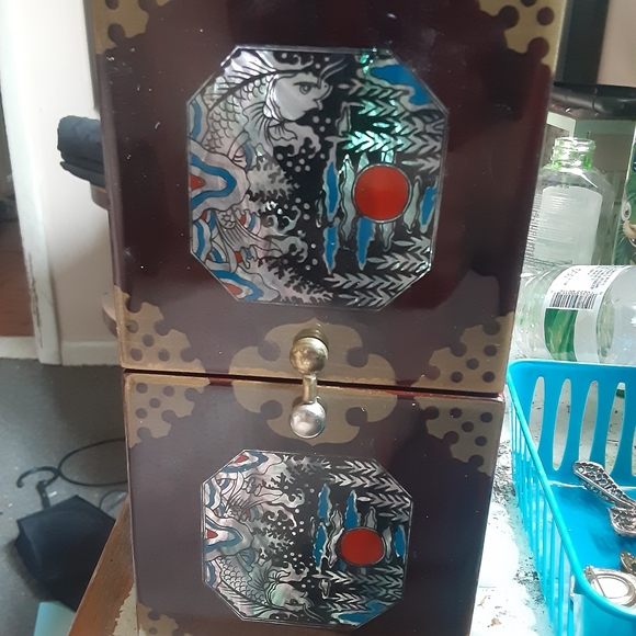 One of a kindhandmade Chinese jewelry box cubes
